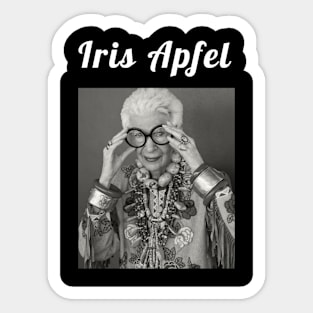 Iris Apfel / 1921 Sticker